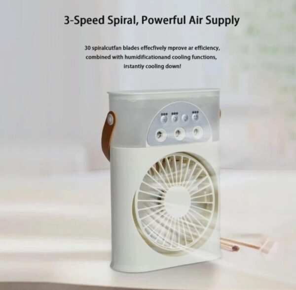Handheld Rechargeable Cooling Fan - Image 2