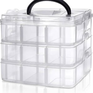 Stylish Plastic Jewellery Box