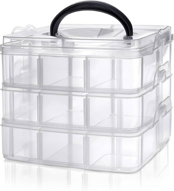 Stylish Plastic Jewellery Box